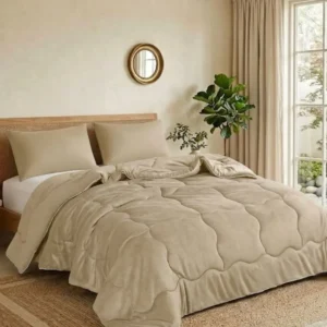 Acolchado Cobertor Queen King 4800 Hilos Reversible