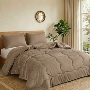 Acolchado Cobertor Queen King 4800 Hilos Reversible