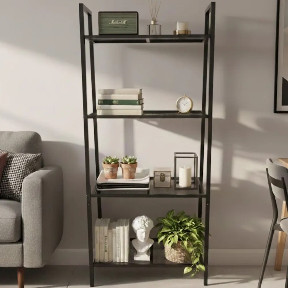 Mueble Organizador Estanteria Multiuso De 4 Niveles 60cm