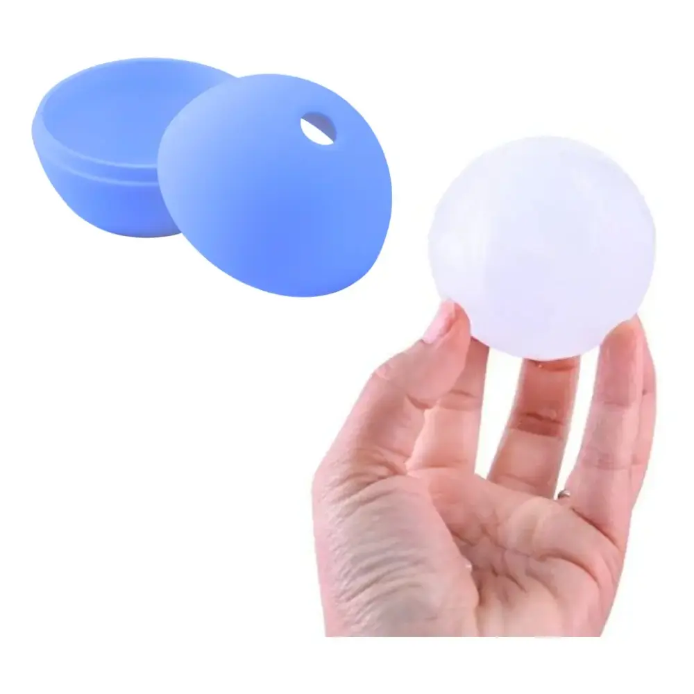 Molde De Silicona Color Azul Para Esferas De Hielo de 6 cm - Image 8
