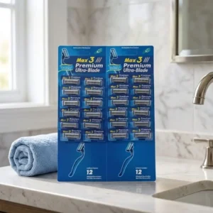 Afeitadora Descartable Max 3 Premium Ultra Blade X 24u