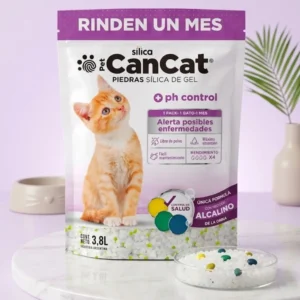 Piedras Para Gatos Sílica De Gel Ph Control Cancat 3.8lt