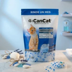 Piedras Para Gatos Sílica De Gel Brisa Fresca Cancat 3.8lt