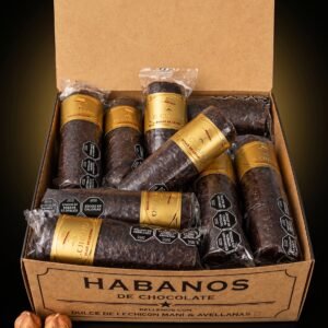 EL CUBANO - Habanos Premium Artesanales De Chocolate Rellenos con Dulce de Leche