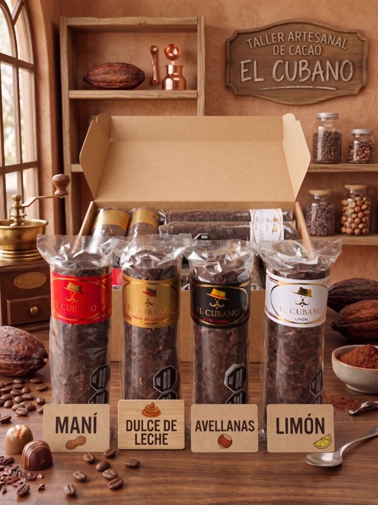 EL CUBANO - Habanos Premium Artesanales De Chocolate Rellenos - Mix de Sabores