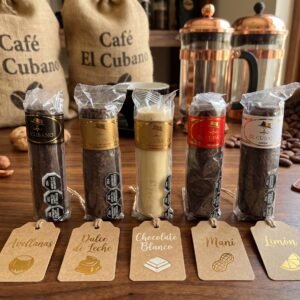 EL CUBANO - Habanos Premium Artesanales De Chocolate Rellenos - Mix de Sabores x 5 unidades