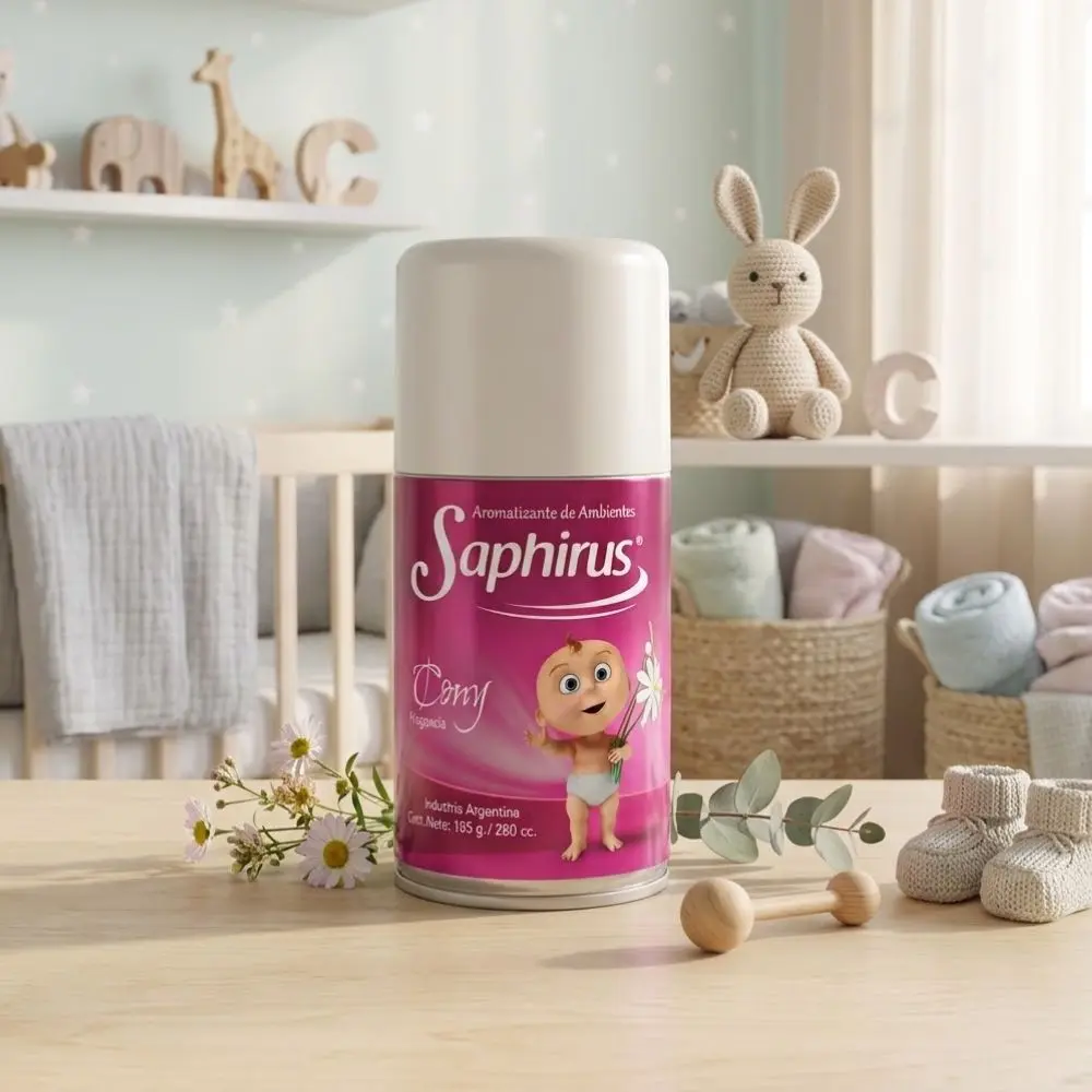 Aromatizante Saphirus Aerosol - Fragancia Cony 280cc