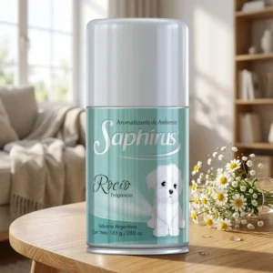 Aromatizante Saphirus Aerosol - Fragancia Rocio 280cc