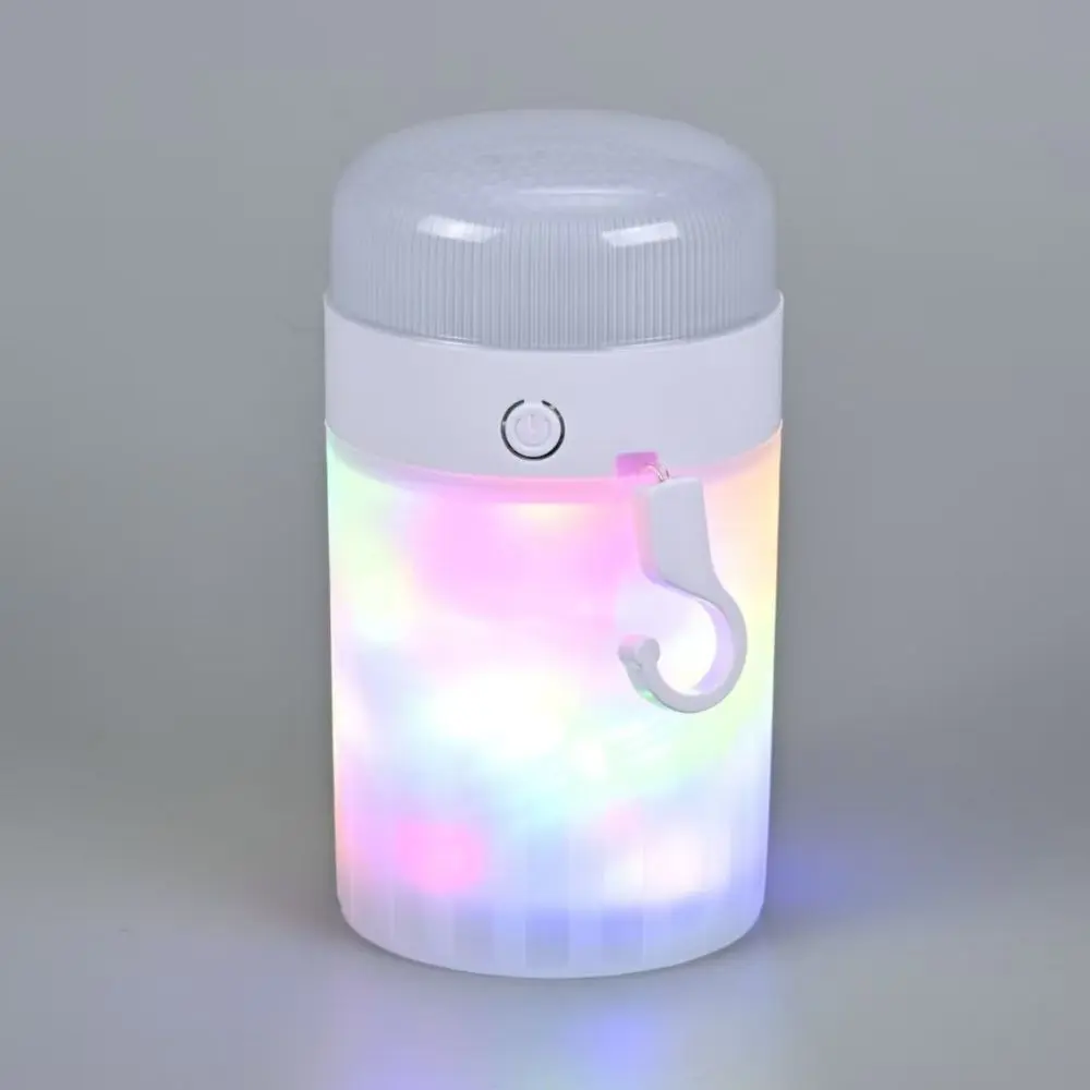 Lampara Led Con Farol Y Tira Con Luces De Colores Recargable