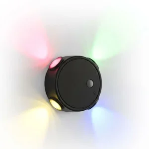 Lampara Redonda Colores Con Sensor Movimiento Carga Usb