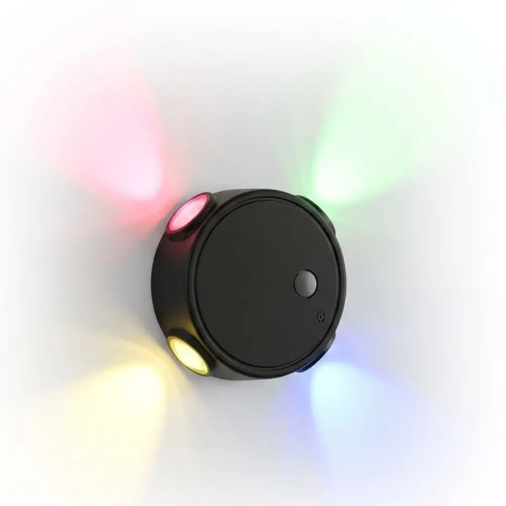Lampara Redonda Colores Con Sensor Movimiento Carga Usb