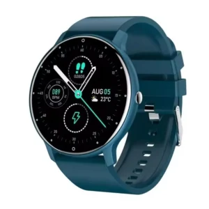 Reloj Inteligente con Llamadas Bluetooth y Control de Salud Color Azul Petroleo