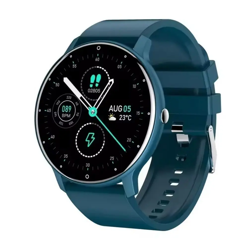 Reloj Inteligente con Llamadas Bluetooth y Control de Salud Color Azul Petroleo