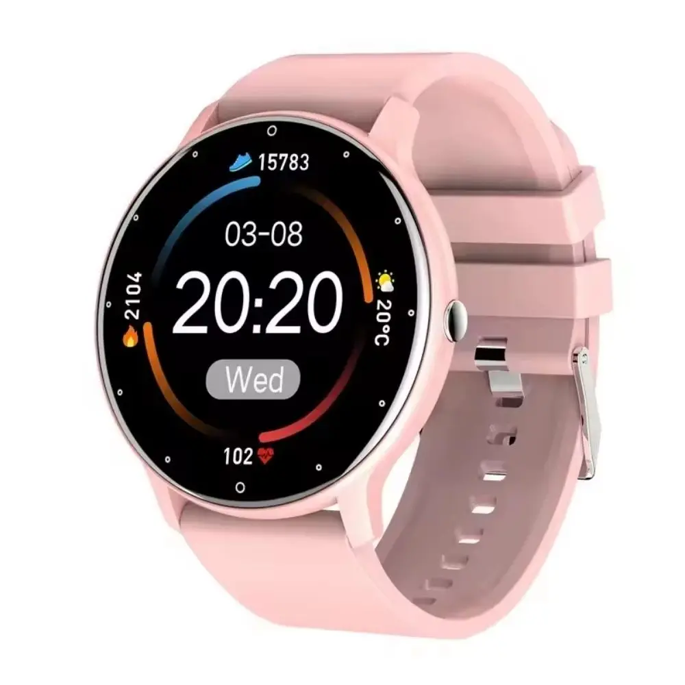 Reloj Inteligente con Llamadas Bluetooth y Control de Salud Color Rosa