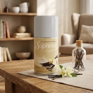 Aromatizante Saphirus Aerosol - Fragancia Vainilla 280cc
