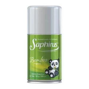 Aromatizante Saphirus Aerosol - Fragancia Bamboo 280cc