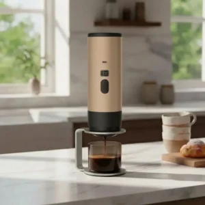 Cafetera Portátil Express Capsulas Grande Chica Café Molido