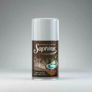 Aromatizante Saphirus Aerosol - Fragancia Coco Vainilla 280cc