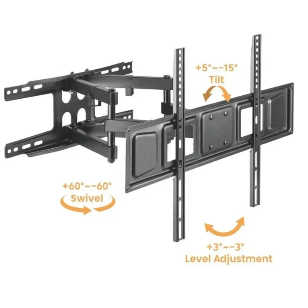 Soporte Para Tv Led Lcd Smart Tv Articulado Pared 26 A 70 - Imagen 4