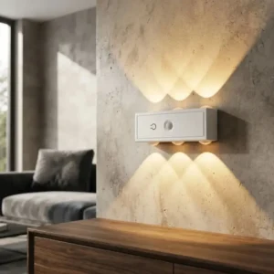 Luz Led Con Sensor Movimiento Recargable Fría - Neutra - Cálida